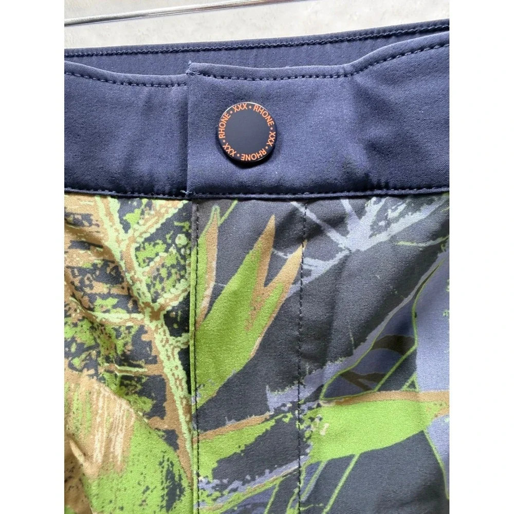 Rhone Barrier Swim Shorts XXL Tropical‎ Floral Green Blue 6